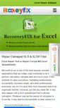 Mobile Screenshot of excelrepairtool.com